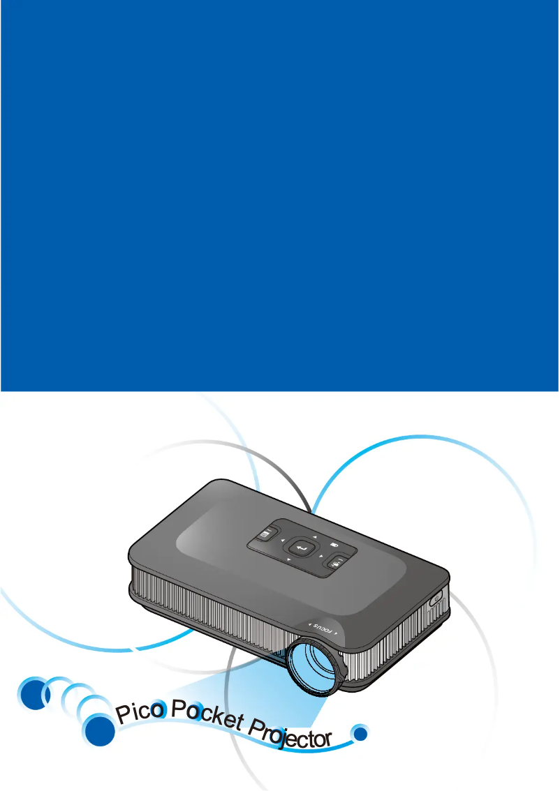 Page 1 de la notice Manuel utilisateur Optoma PK301
