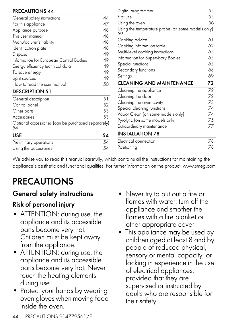 Image de la première page du manuel de l'appareil SO6302TX