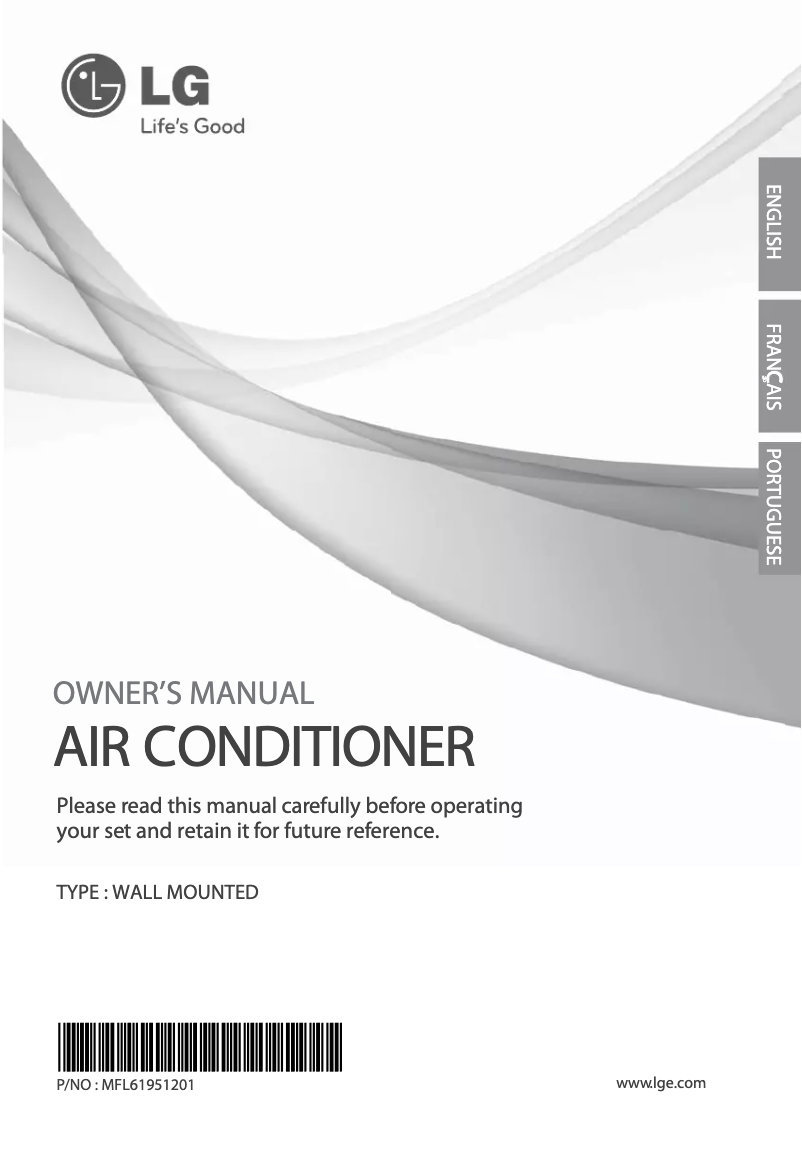 Página 1 del manual Manual de usuario LG HSNC1264NA4