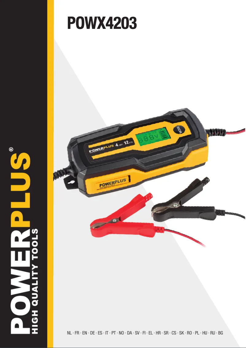 Página 1 del manual Manual de usuario PowerPlus POWX4203