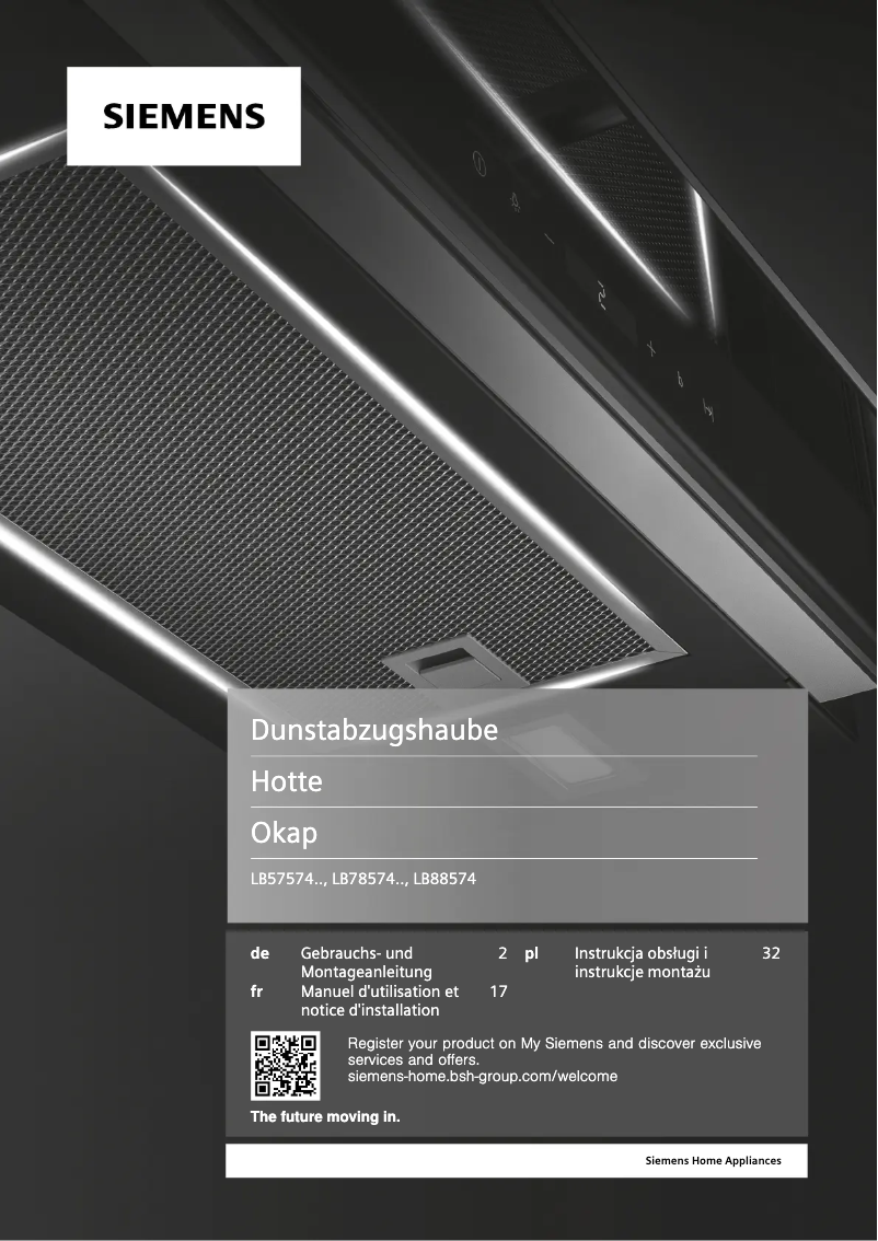 Page 1 de la notice Guide d'installation Siemens LB78574