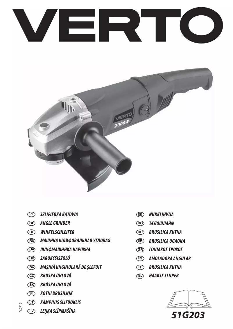 Page 1 de la notice Manuel utilisateur Verto 51G203