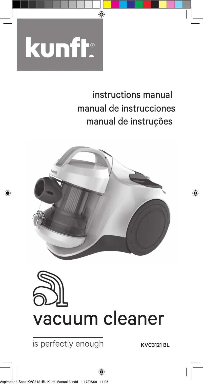 Página 1 del manual Manual de usuario Kunft KVC3121BL