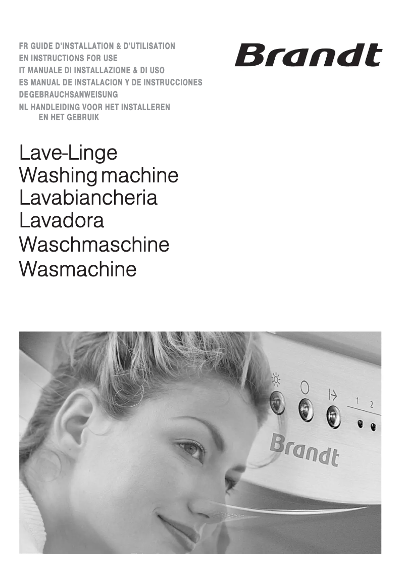 Image de la première page du manuel de l'appareil BWT 6010 E