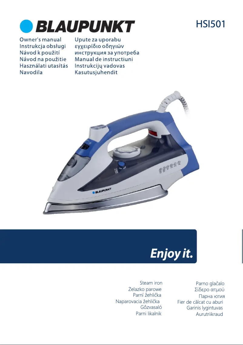 Page 1 de la notice Manuel utilisateur Blaupunkt HSI501