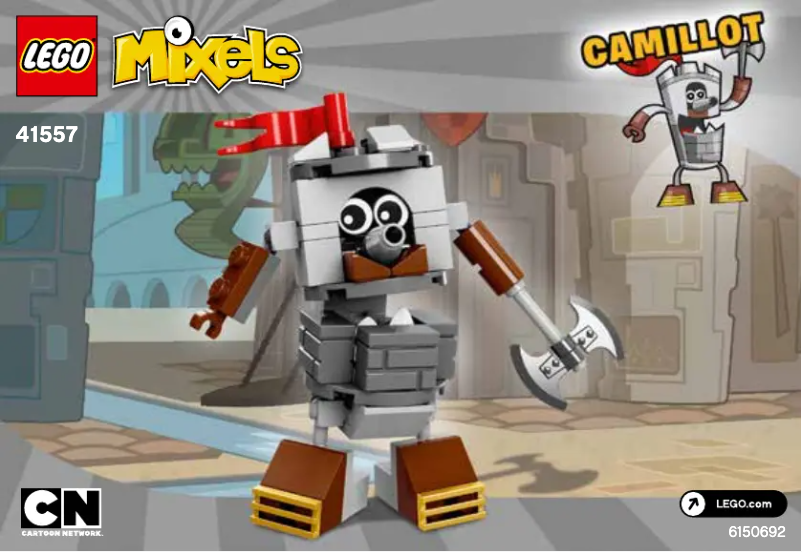 Page 1 de la notice Manuel utilisateur Lego Mixels 41557