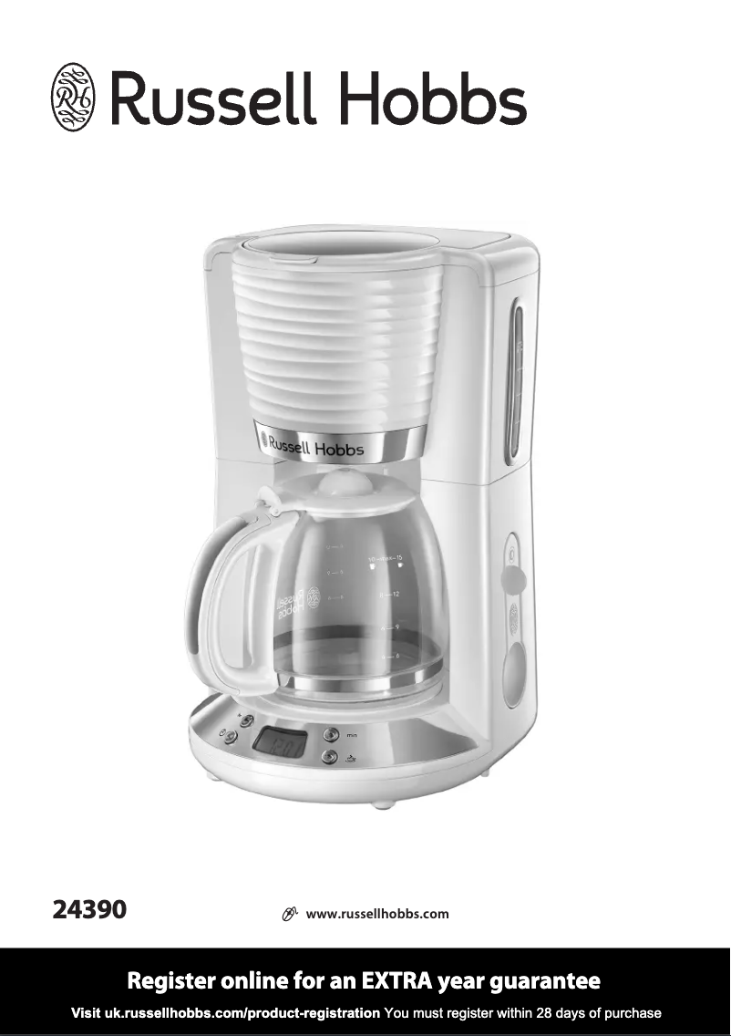 Page n°1 - Manuel utilisateur Russell Hobbs 24390