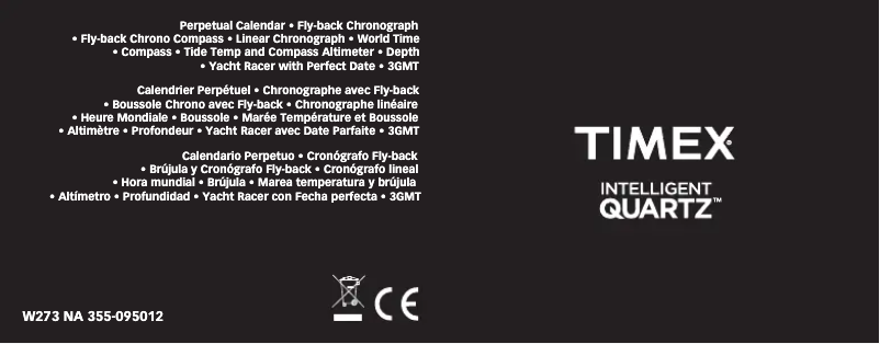 Page 1 de la notice Manuel utilisateur Timex Intelligent Quartz Altimeter T2N729