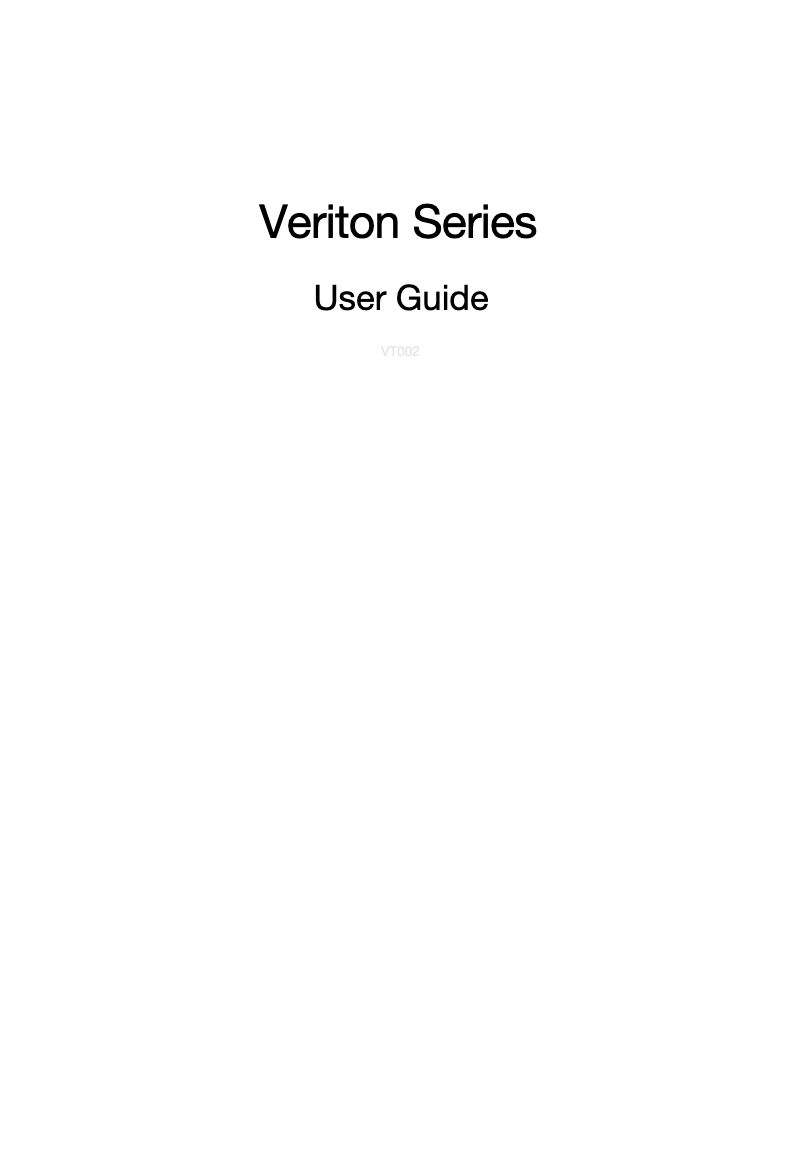 Image de la première page du manuel de l'appareil Veriton X4620G