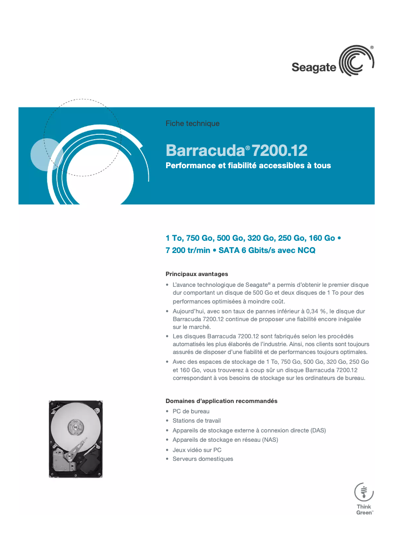 Página 1 del manual Manual de usuario Seagate Barracuda Spinpoint 500GB