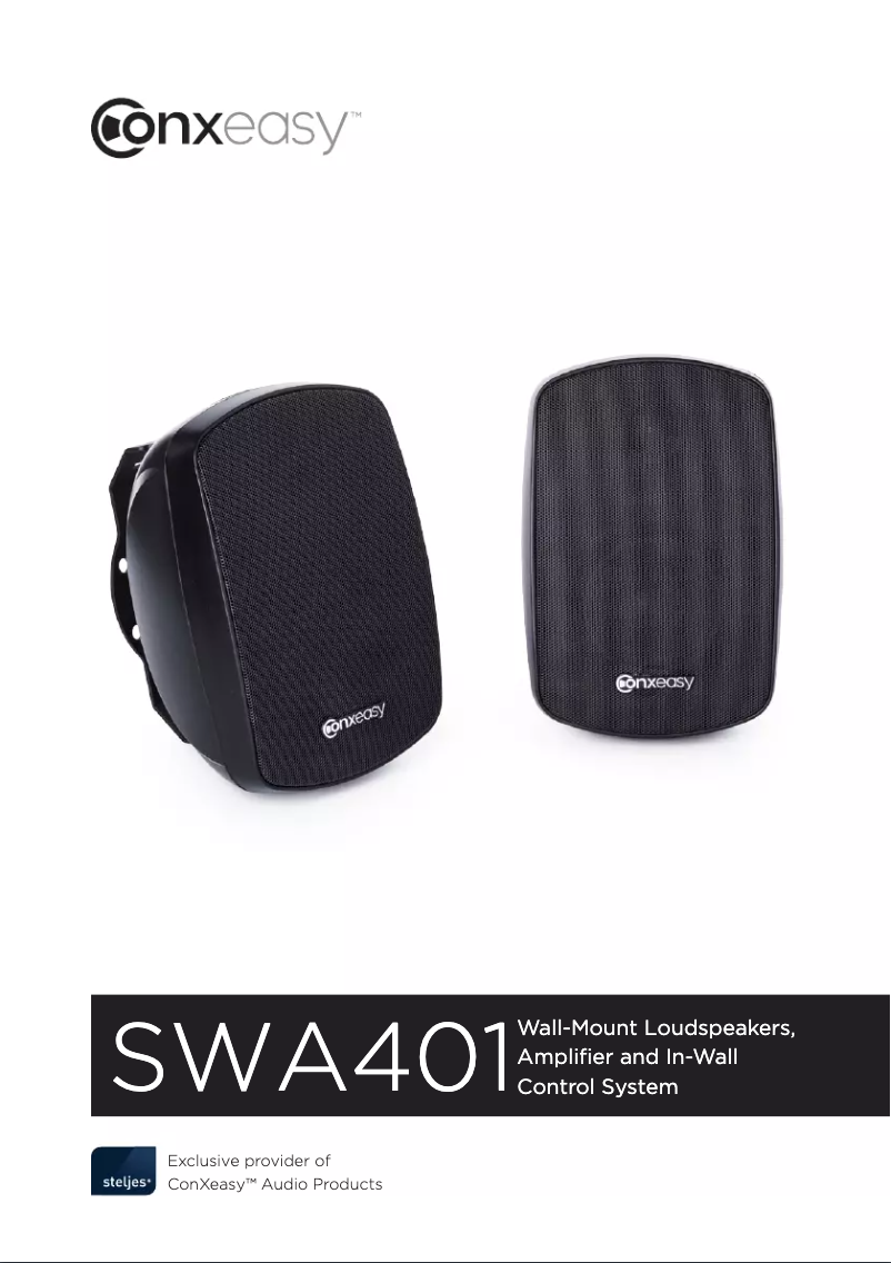 Image de la première page du manuel de l'appareil SWA401