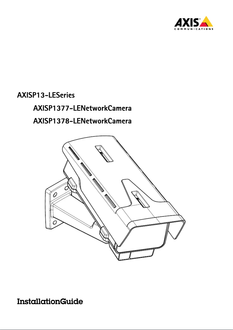 Image de la première page du manuel de l'appareil P1377-LE