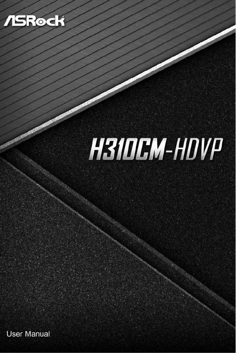 Página 1 del manual Manual de usuario Asrock H310CM-HDVP