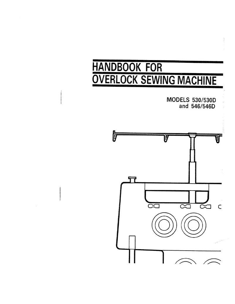 Page n°1 - Manuel utilisateur Husqvarna Huskylock 530