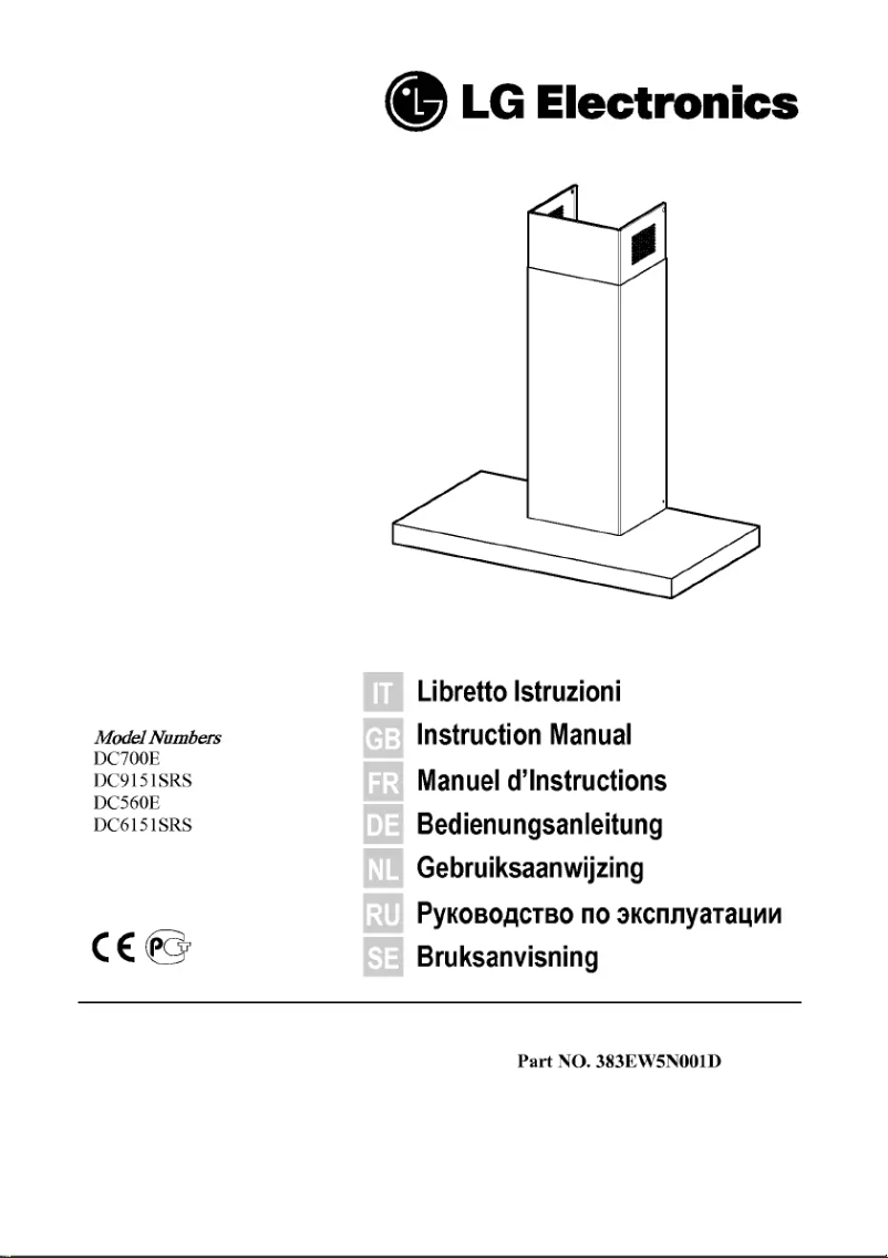 Page n°1 - Manuel utilisateur LG DS 9152SSA