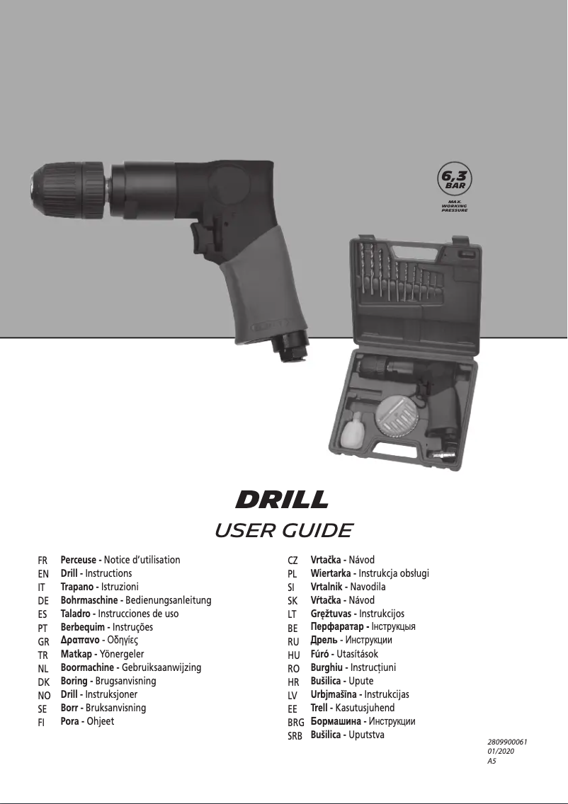 Image de la première page du manuel de l'appareil G-812