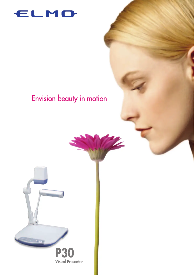 Page 1 de la notice Brochure Elmo P30