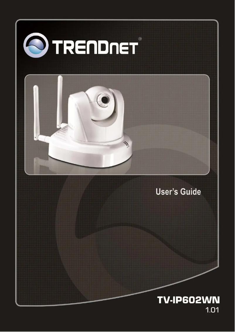 Page n°1 - Manuel d'utilisation et d'entretien TRENDnet TV-IP602WN