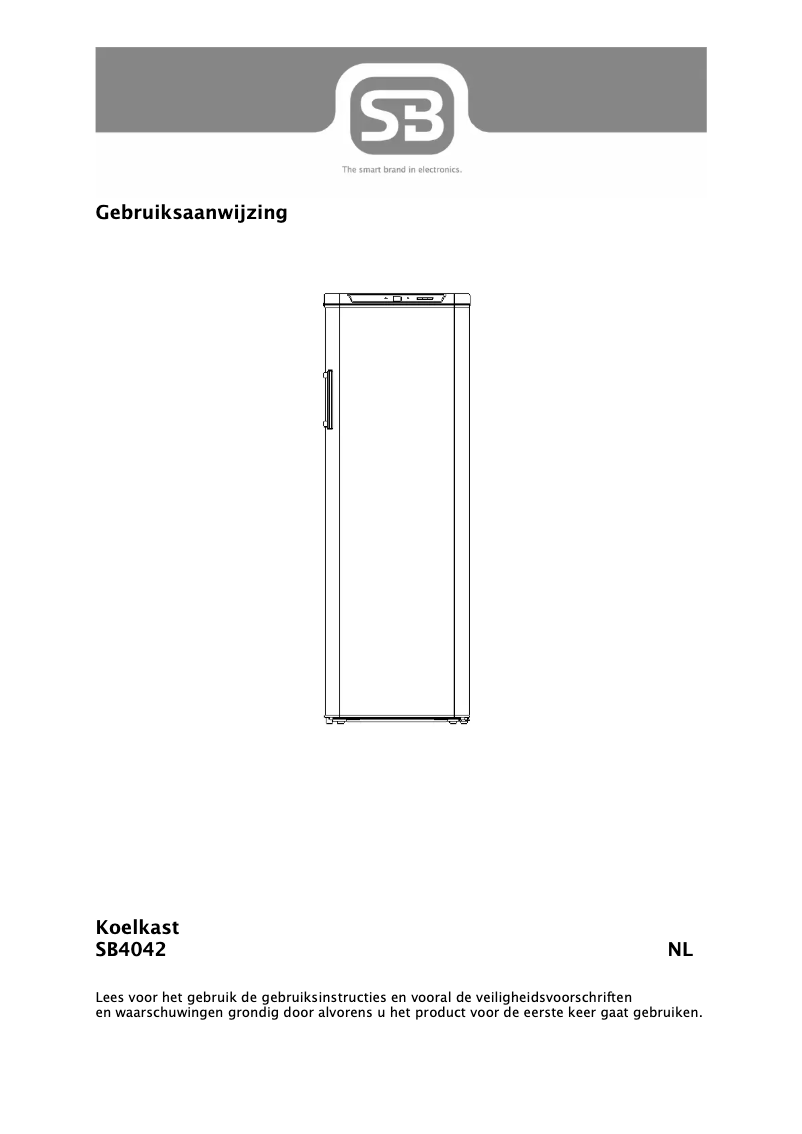Page n°1 - Manuel utilisateur Smart Brand SB4042