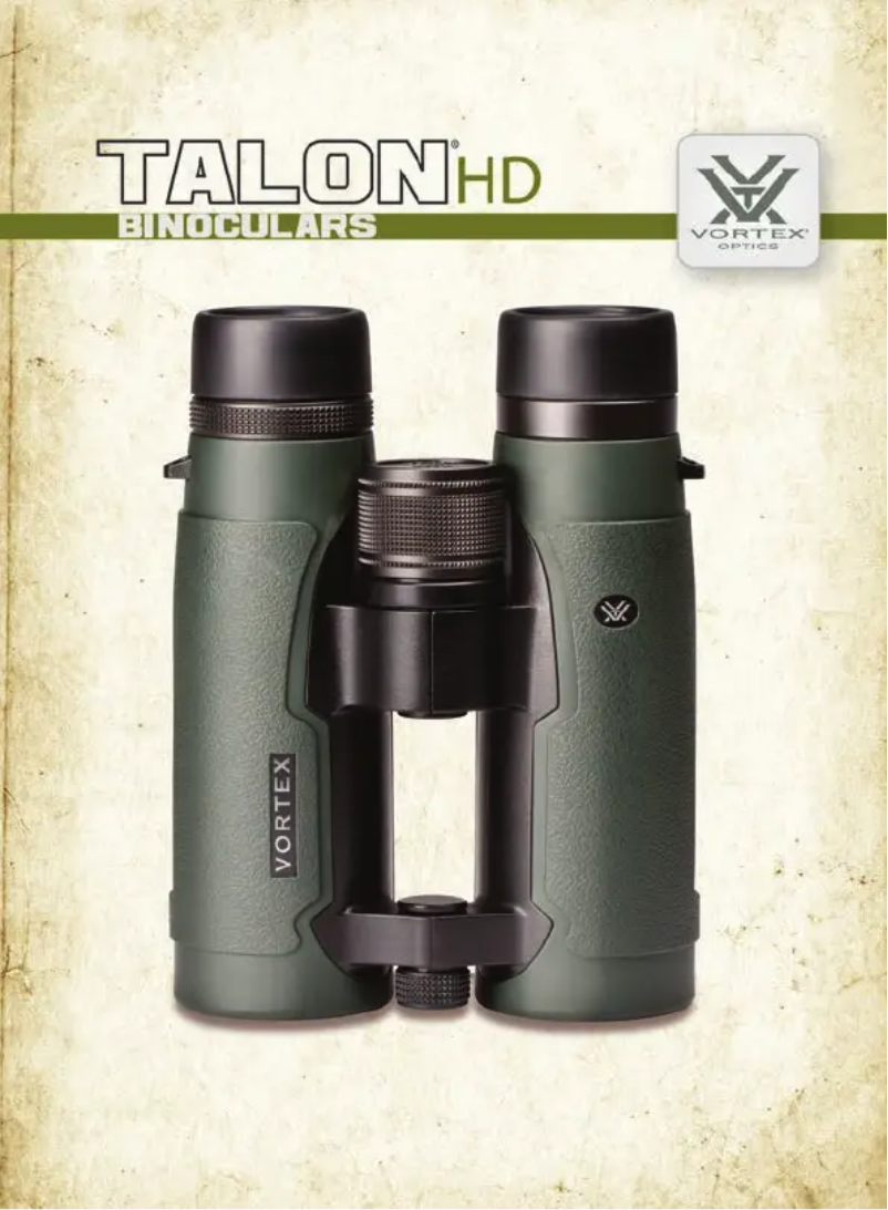 Image de la première page du manuel de l'appareil Talon HD 8x32