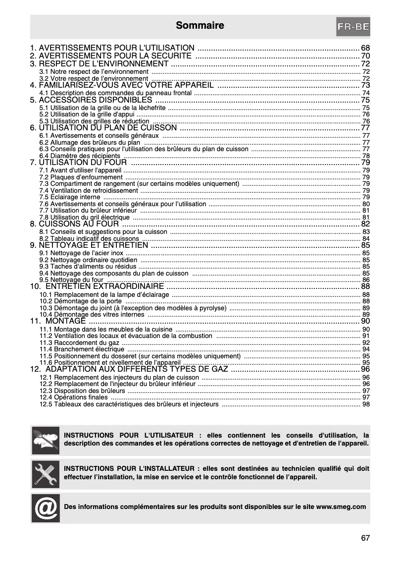 Image de la première page du manuel de l'appareil C7GVXI8