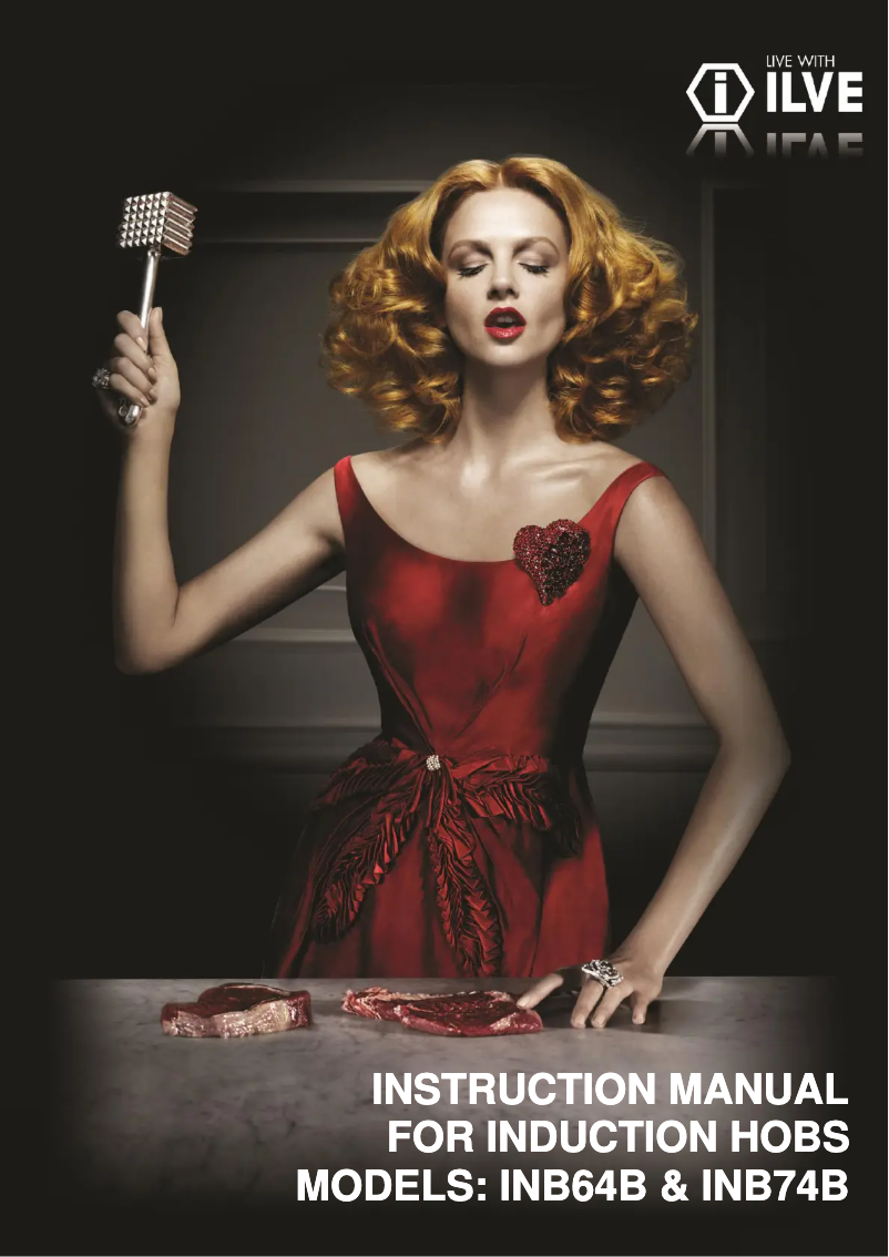 Page 1 de la notice Manuel utilisateur Ilve INB74B