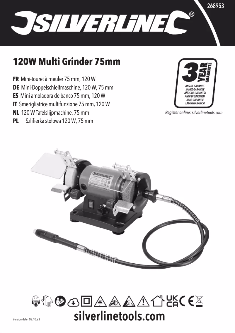 Image de la première page du manuel de l'appareil 268953