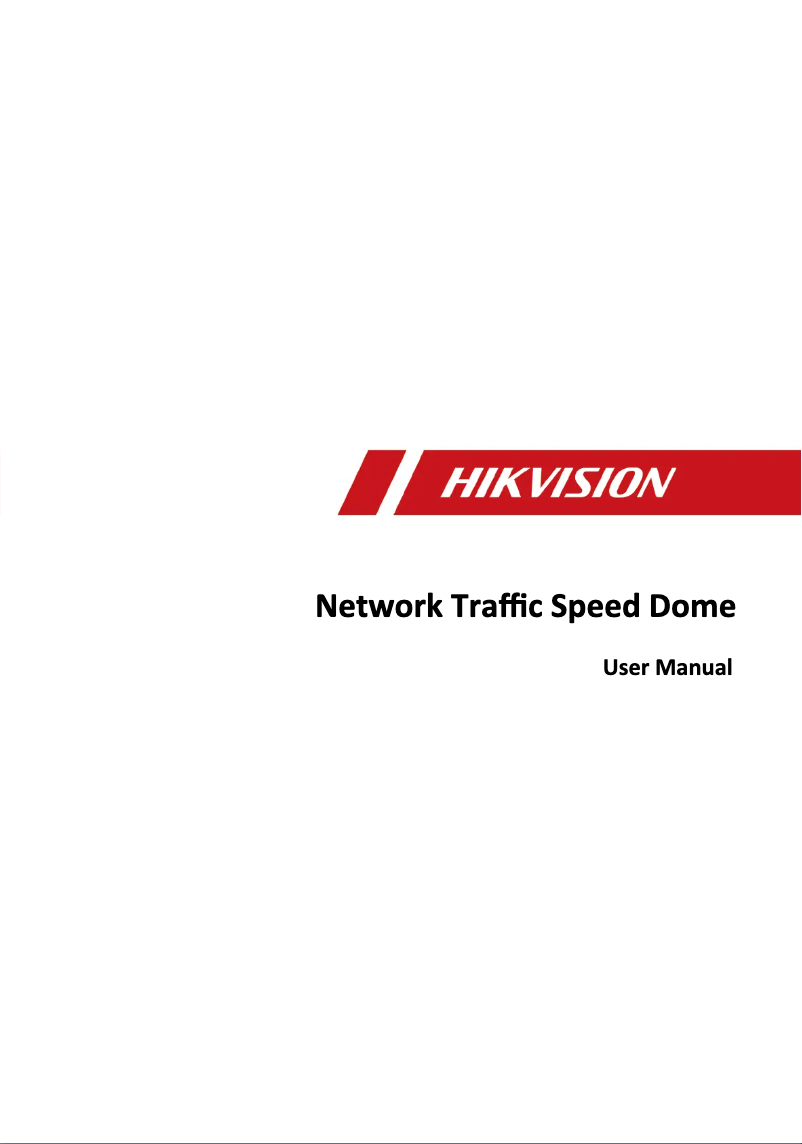Page 1 de la notice Manuel utilisateur Hikvision iDS-2VS435-F840-EY