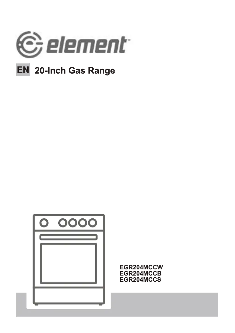 Page 1 de la notice Manuel utilisateur Element EGR204MCCB