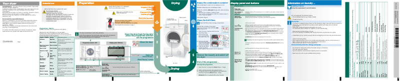 Page n°1 - Manuel utilisateur Siemens WT46Y701EE