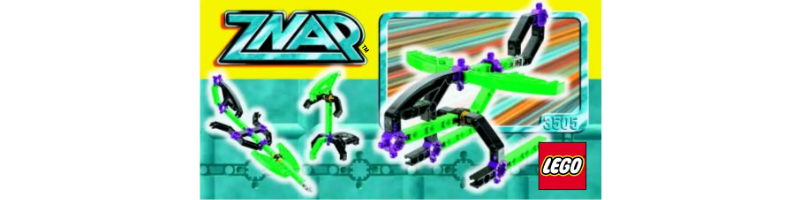 Page 1 de la notice Manuel utilisateur Lego Znap 3505