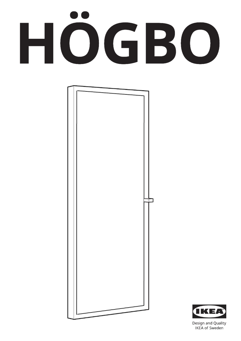 Imagen de la primera página del manual del dispositivo HÖGBO 605.302.52