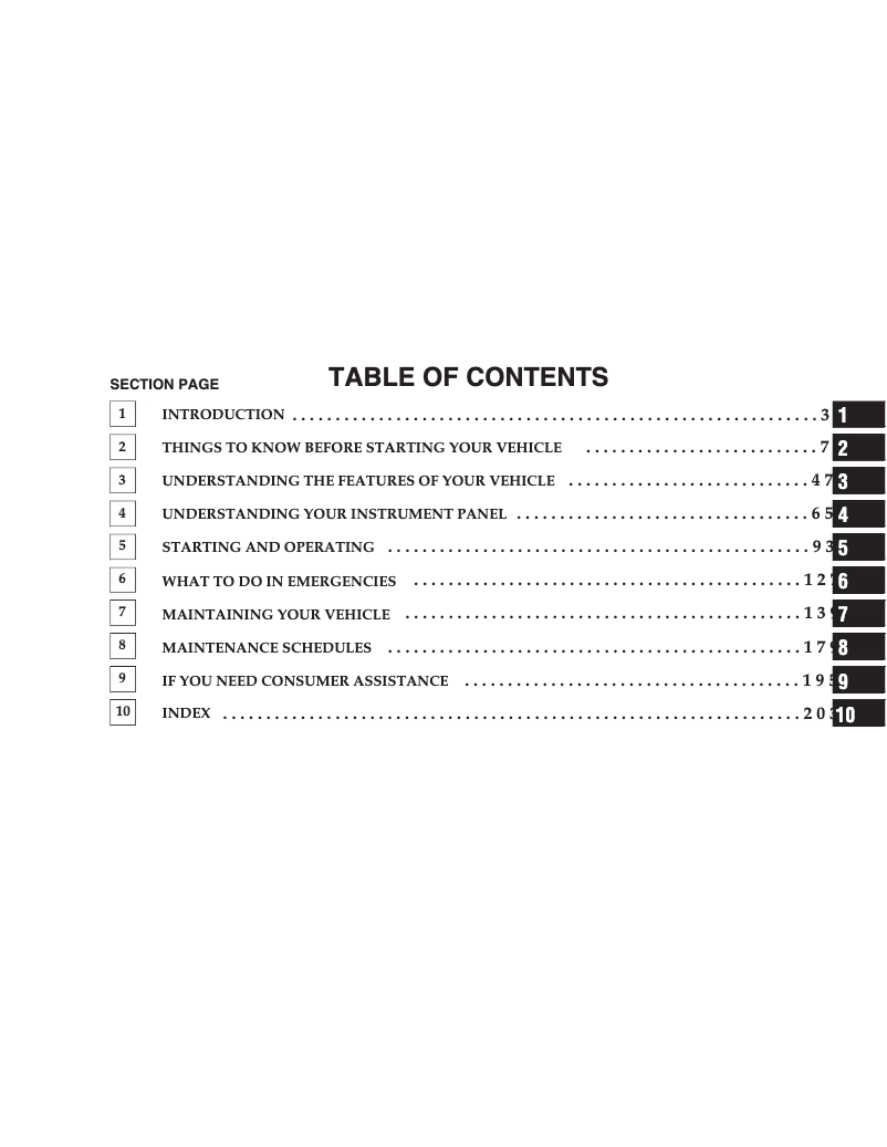 Página 1 del manual Manual de usuario Dodge Neon Srt4 (2005)