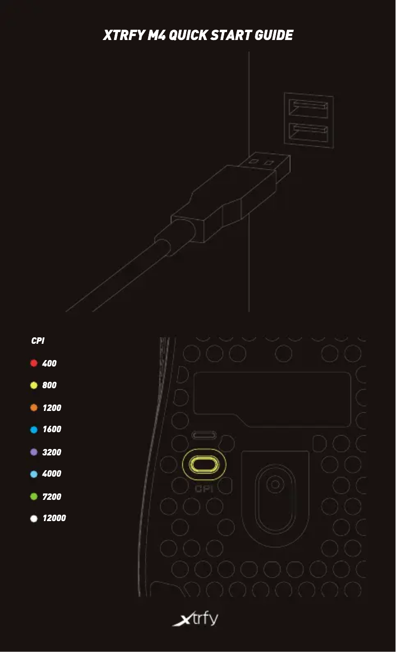 Page 1 de la notice Manuel utilisateur Xtrfy M4