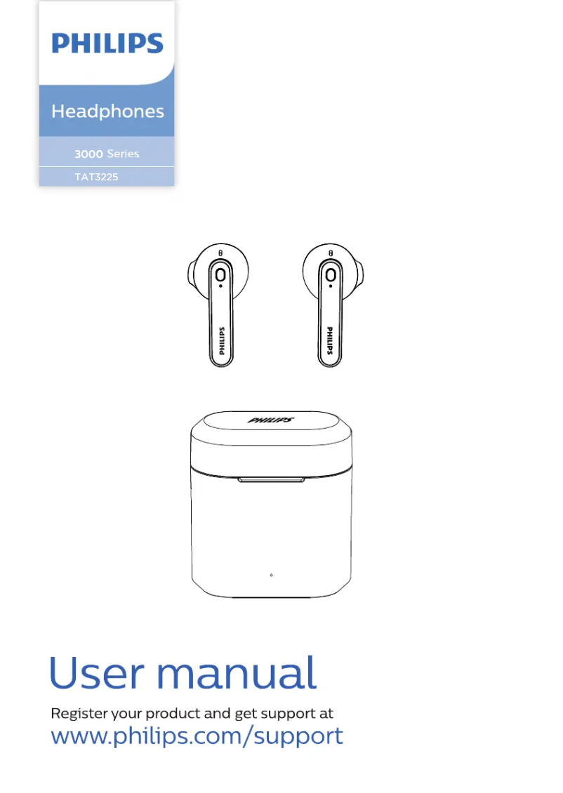 Image de la première page du manuel de l'appareil TAT3225
