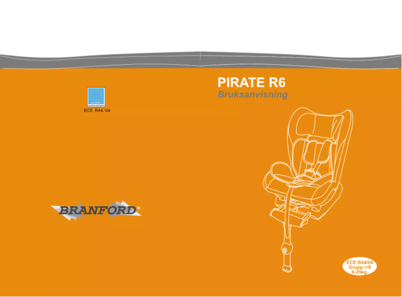 Page n°1 - Manuel utilisateur Branford Pirate R6
