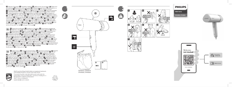 Image de la première page du manuel de l'appareil 3000 Series STH3010