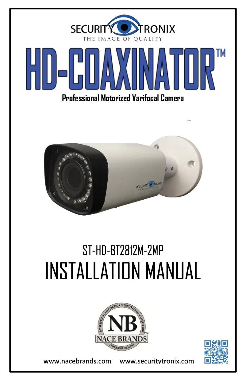 Image de la première page du manuel de l'appareil HD-Coaxinator