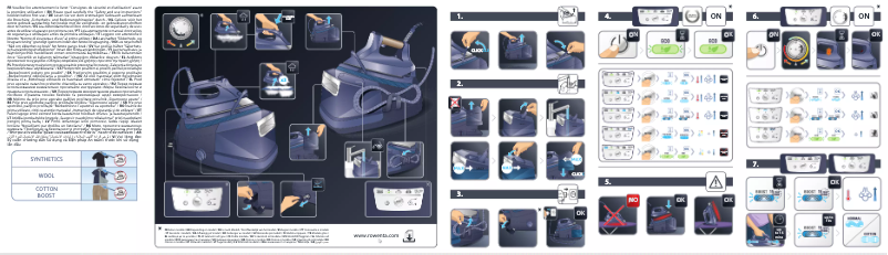 Image de la première page du manuel de l'appareil Silence Steam Pro DG9268