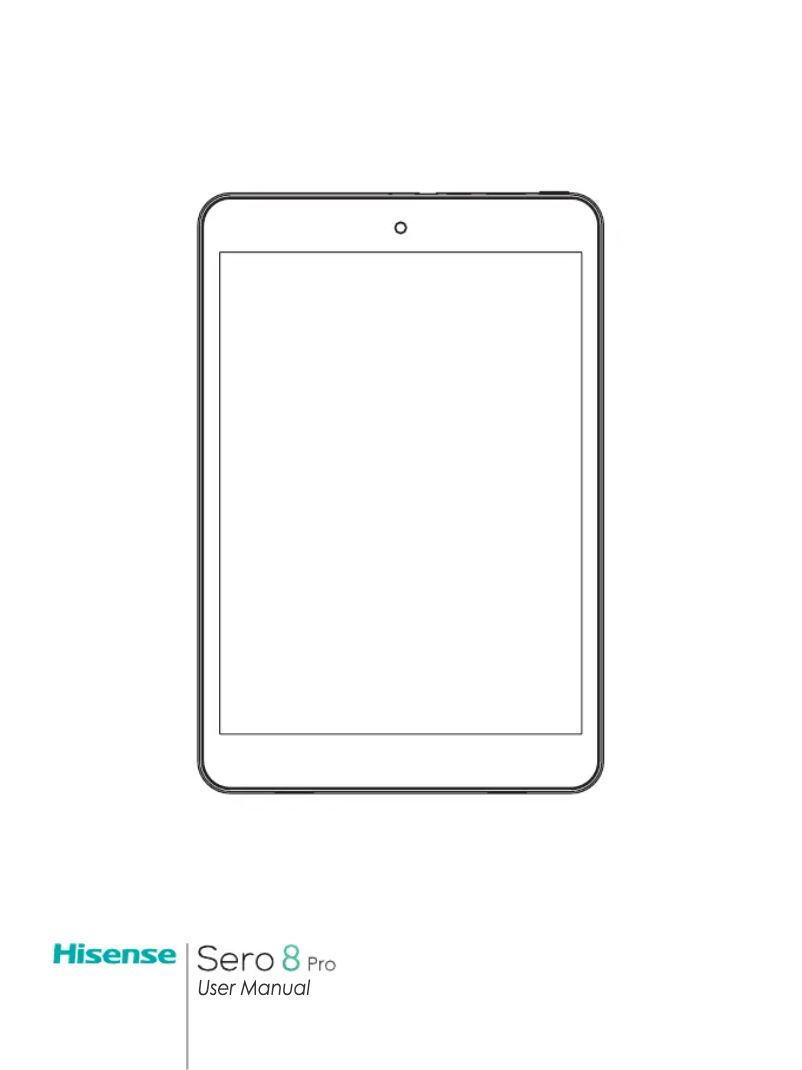 Page n°1 - Manuel utilisateur Hisense Sero 8 Pro