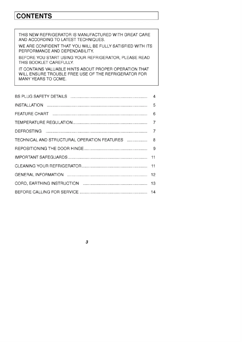 Image de la première page du manuel de l'appareil GR-161SF