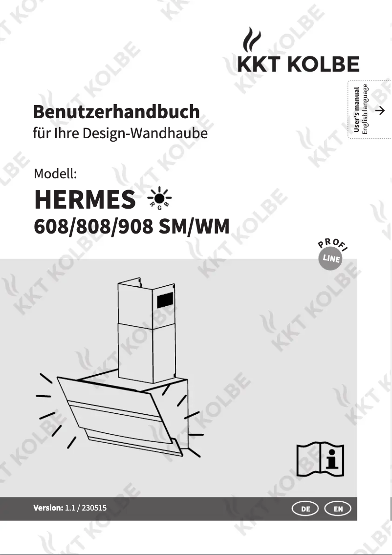 Image de la première page du manuel de l'appareil HERMES 608 WM