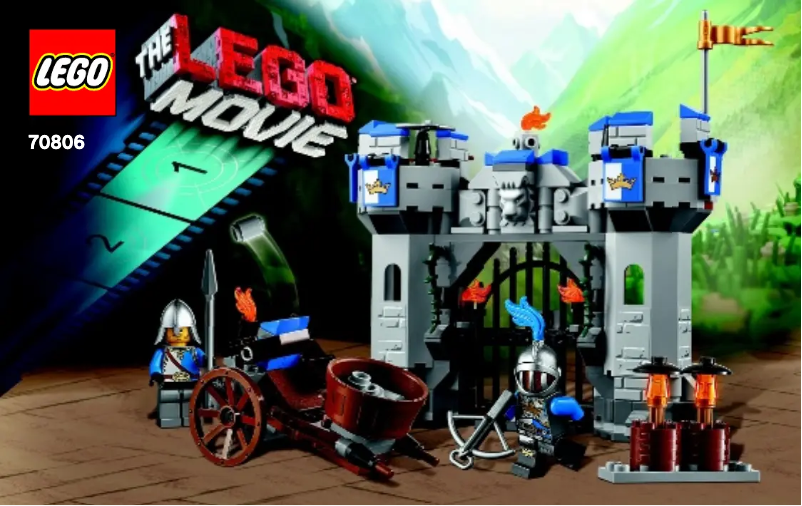 Page 1 de la notice Manuel utilisateur Lego The Movie 2 70806