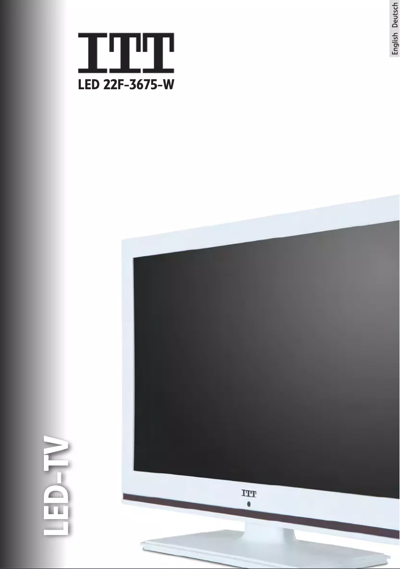 Image de la première page du manuel de l'appareil LED 22F-3675-W