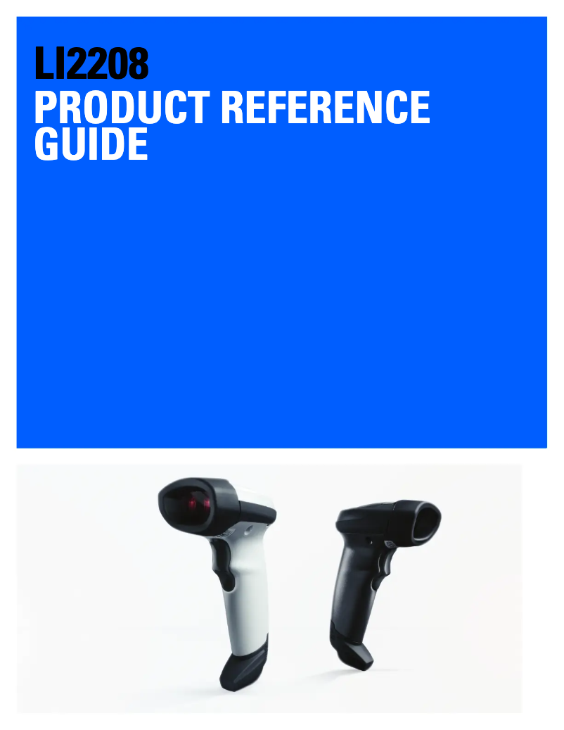 Image de la première page du manuel de l'appareil LI2208