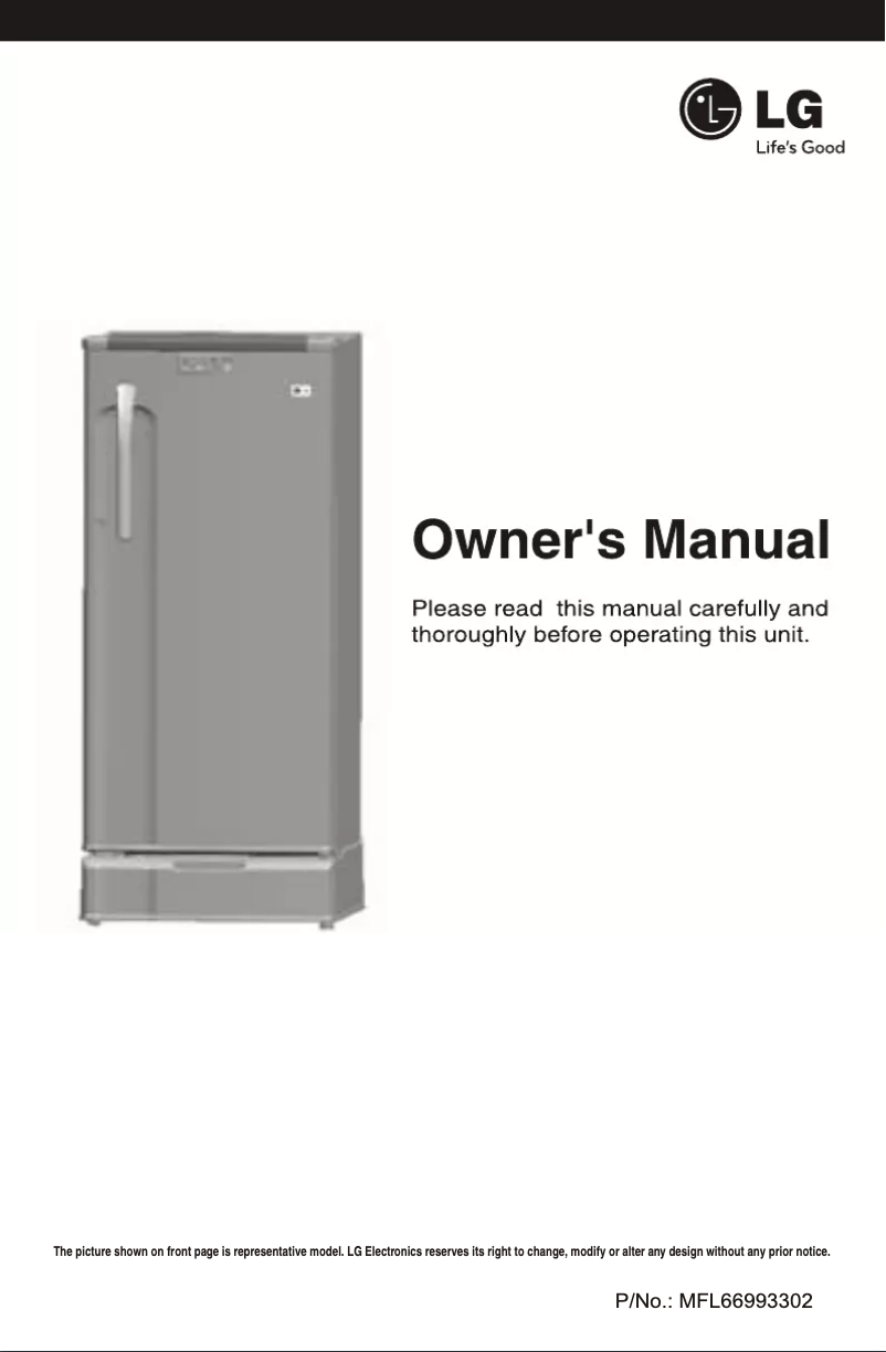 Página 1 del manual Manual de usuario LG GL-205KML4