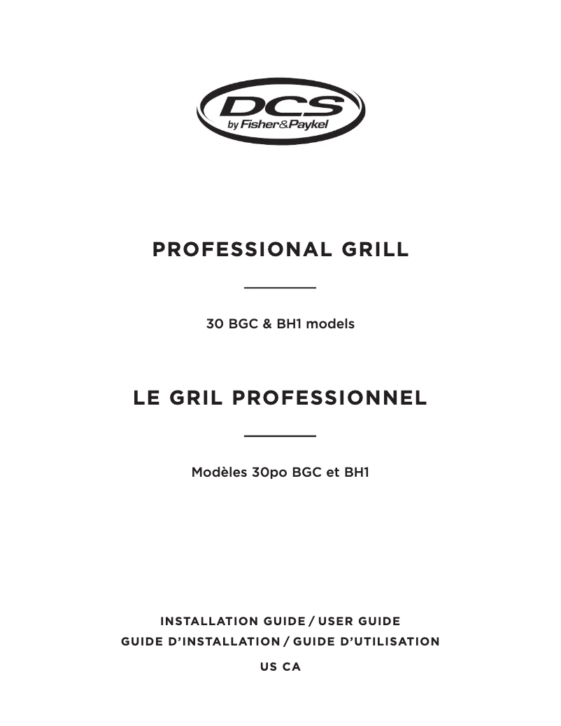 Image de la première page du manuel de l'appareil BH1-48R-N