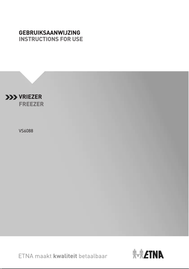 Image de la première page du manuel de l'appareil VS6088