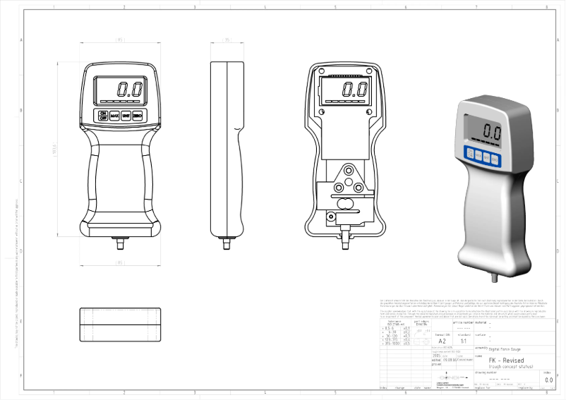 Image de la première page du manuel de l'appareil FK 250