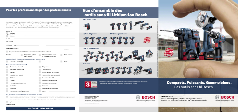 Imagen de la primera página del manual del dispositivo GSR 14,4-2-LI